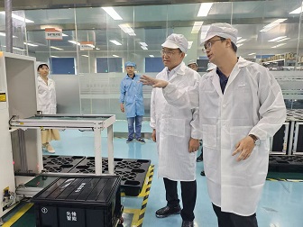 区委副书记曾荣一行莅临我司调研指导